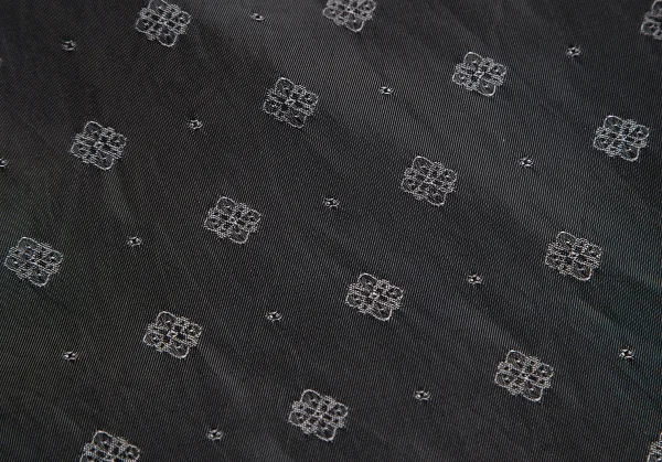 BLACK COMME des GARCONS Geometric Jacquard Shirt K-127469_006