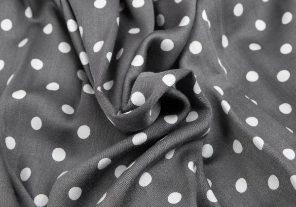 BLACK COMME des GARCONS Dot Printed Pleats Skirt K-127471_009