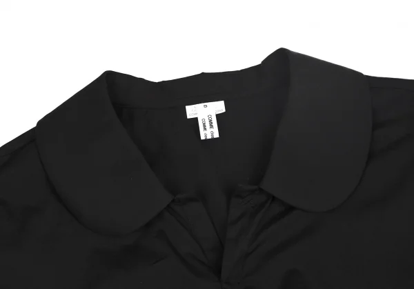 COMME des GARCONS Cotton Gabardine Round Collar Shirt K-127473_004