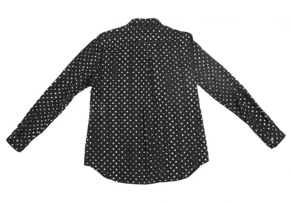 COMME des GARCONS Cotton Dot Floral Hole Design Shirt K-127474_010