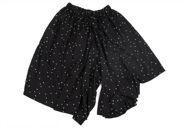 コムコム コムデギャルソンCOMME des GARCONS ポリドットエンブロイダリーセットアップ 黒白L・S K-127477_013