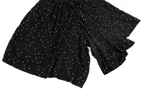 コムコム コムデギャルソンCOMME des GARCONS ポリドットエンブロイダリーセットアップ 黒白L・S K-127477_016