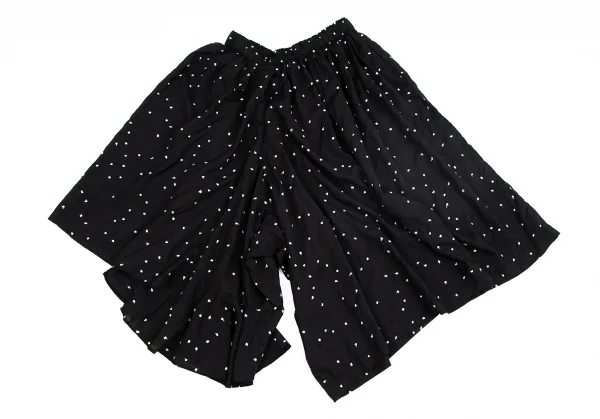 コムコム コムデギャルソンCOMME des GARCONS ポリドットエンブロイダリーセットアップ 黒白L・S K-127477_018