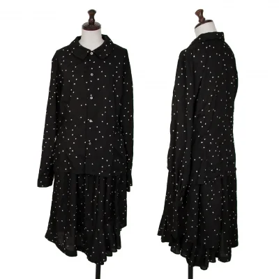 コムコム コムデギャルソンCOMME des GARCONS ポリドットエンブロイダリーセットアップ