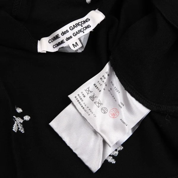 COMME des GARCONS COMME des GARCONS Embroidery Wide Wool Knit Sweater K-127478_012