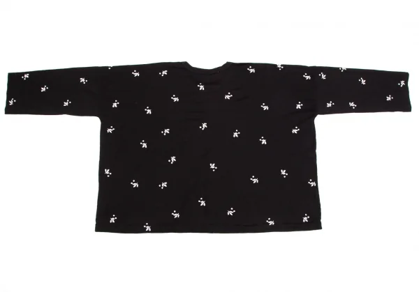 COMME des GARCONS COMME des GARCONS Embroidery Wide Wool Knit Sweater K-127478_009