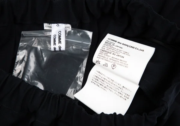 COMME des GARCONS COMME des GARCONS Wool Gaba Pleats Skirt K-127488_009