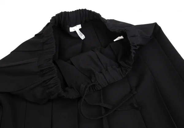 COMME des GARCONS COMME des GARCONS Wool Gaba Pleats Skirt K-127489_004