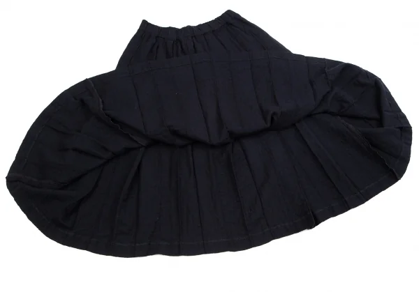 COMME des GARCONS Fulling Wool Pleats Skirt K-127493_006