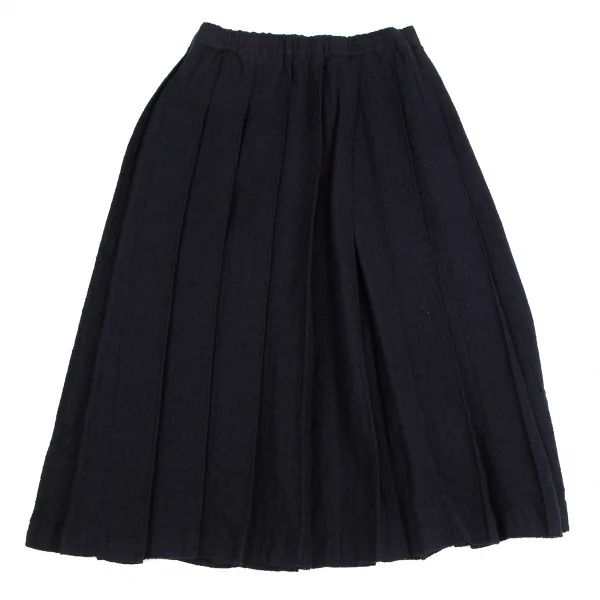 COMME des GARCONS Fulling Wool Pleats Skirt K-127493_007