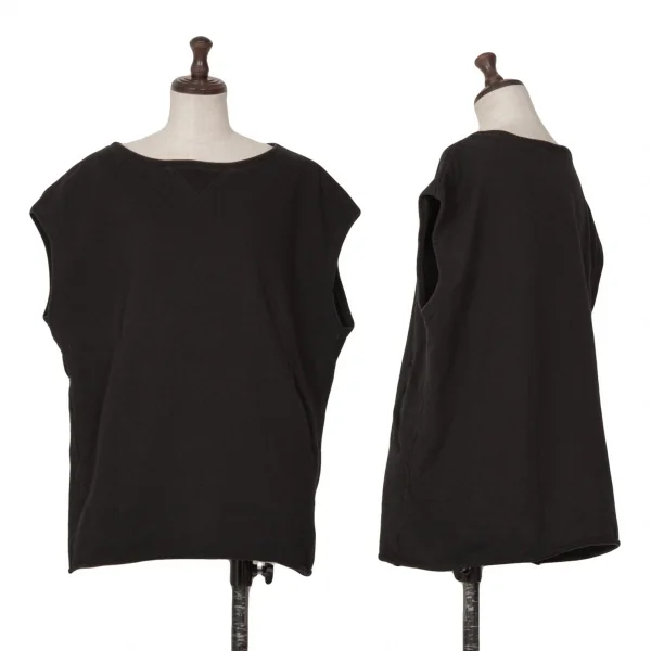 Y's Pocket Design Sleeveless Top Black 2 K-127519_001