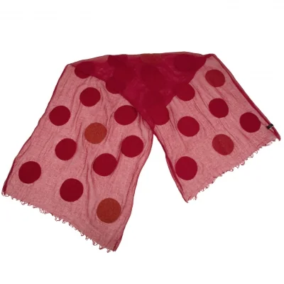 Y's Dot Fringe Stole