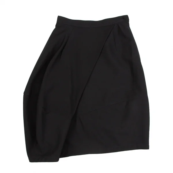 トリココムデギャルソンtricot COMME des GARCONSウールギャバダブルボタンピークドラペルセットアップ 黒M K-127529_012
