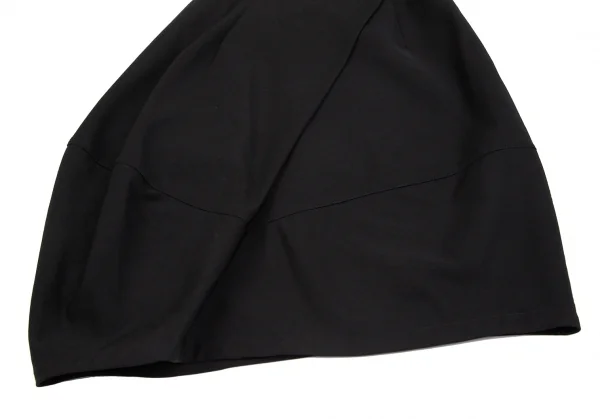 トリココムデギャルソンtricot COMME des GARCONSウールギャバダブルボタンピークドラペルセットアップ 黒M K-127529_015