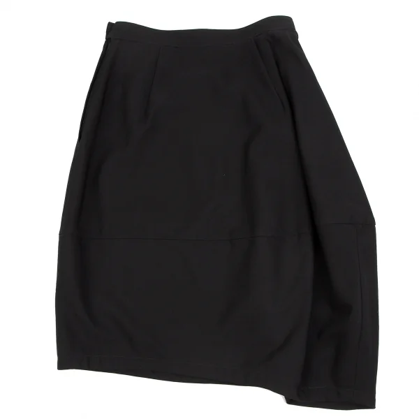 トリココムデギャルソンtricot COMME des GARCONSウールギャバダブルボタンピークドラペルセットアップ 黒M K-127529_017