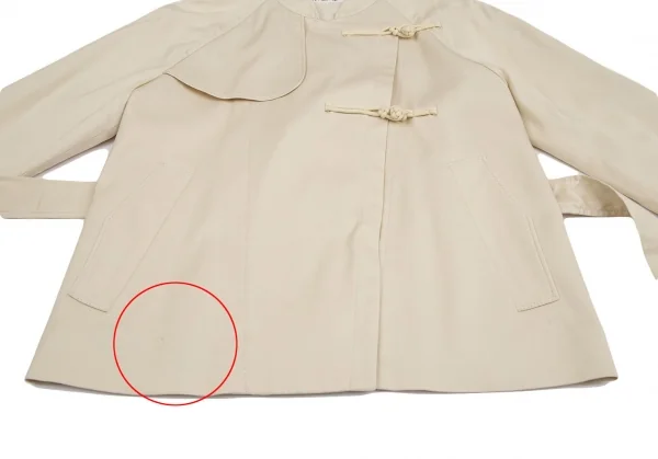 ヴィヴィアンタムVIVIENNE TAM チャイナボタンショートトレンチ