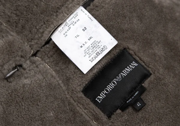 EMPORIO ARMANI Mouton Fur Coat K-127575_020