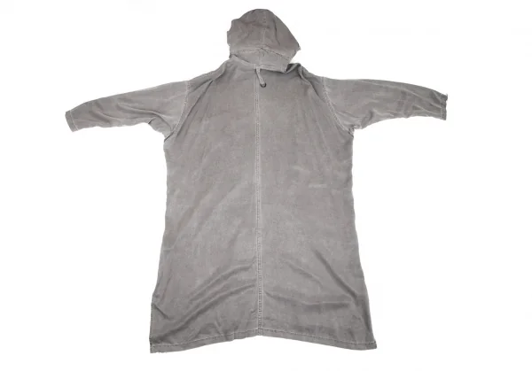 Y's Printed Hoodie Zipper Coat K-127589_016