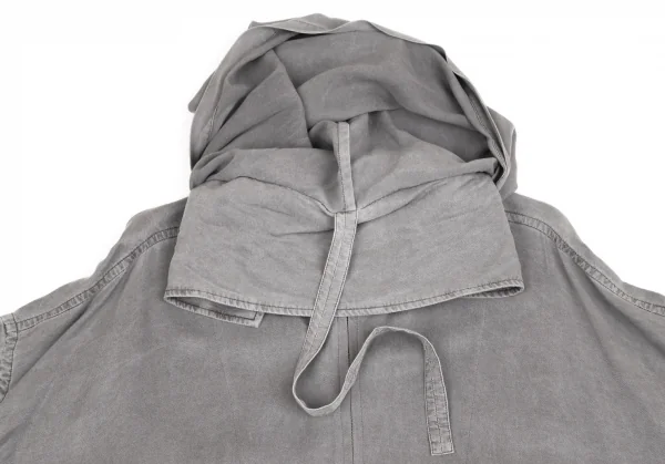 Y's Printed Hoodie Zipper Coat K-127589_005