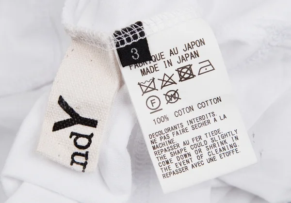 Ground Y Asymmetric Hem Switching V-neck Long Top K-127590_010