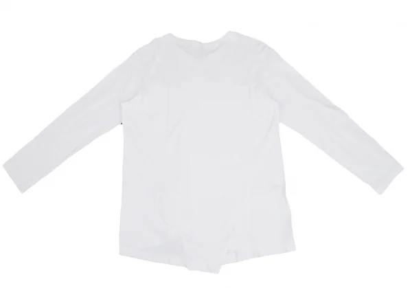 Ground Y Asymmetric Hem Switching V-neck Long Top K-127590_008