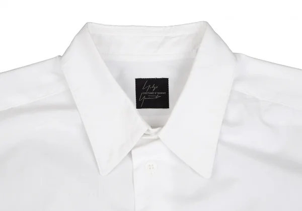 YOHJI YAMAMOTO COSTUME D'HOMME Cotton Long Sleeve Shirt K-127594_003