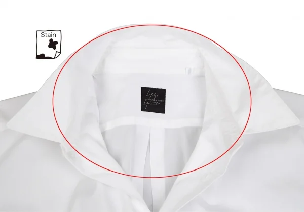 YOHJI YAMAMOTO COSTUME D'HOMME Cotton Long Sleeve Shirt K-127594_004