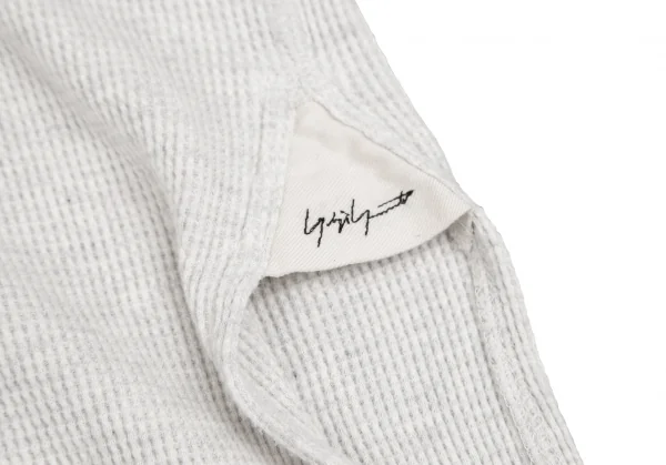 Yohji Yamamoto POUR HOMME Cotton Waffle T Shirt K-127595_006
