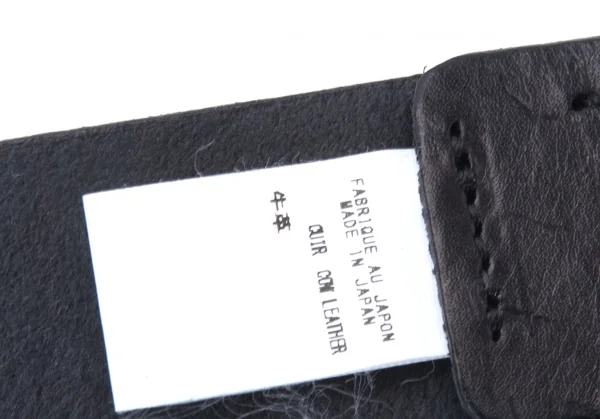 Yohji Yamamoto POUR HOMME Cow Leather Belt K-127599_008