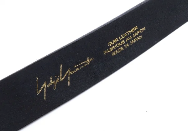 Yohji Yamamoto POUR HOMME Cow Leather Belt K-127599_009
