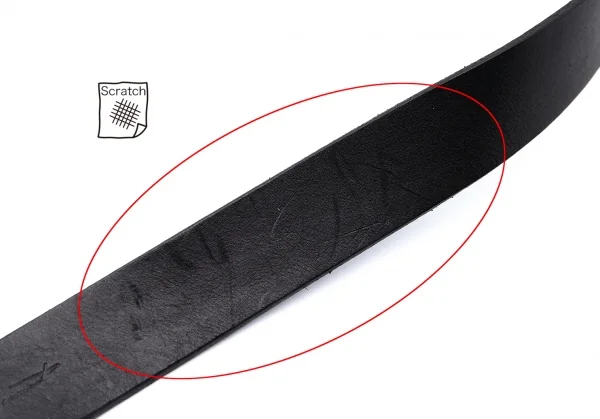 Yohji Yamamoto POUR HOMME Leather Belt K-127600_005