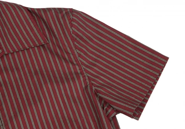 Jean-Paul GAULTIER FEMME Flint Pinned Stripe Short Sleeve Shirt K-127604_006