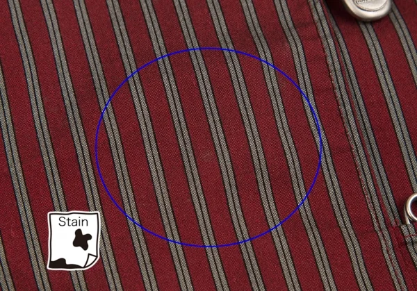 Jean-Paul GAULTIER FEMME Flint Pinned Stripe Short Sleeve Shirt K-127604_008