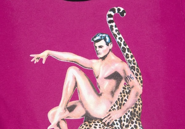 Jean-Paul GAULTIER Leopard Lover Print T Shirt K-127606_004