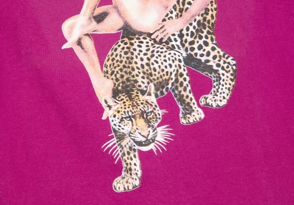 Jean-Paul GAULTIER Leopard Lover Print T Shirt K-127606_005