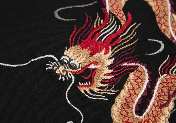 VIVIENNE TAM Dragon Embroidery Sleeveless Shirt K-127612_010