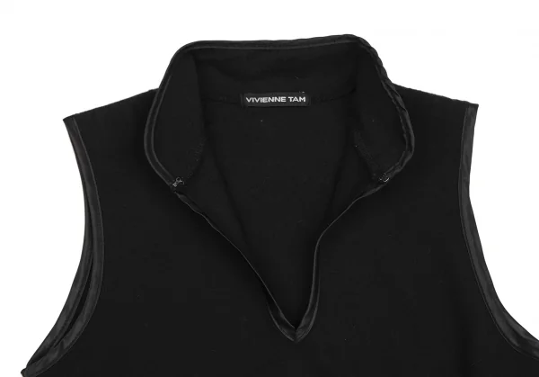 VIVIENNE TAM Dragon Embroidery Sleeveless Shirt K-127612_005