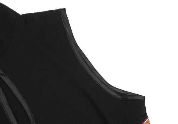 VIVIENNE TAM Dragon Embroidery Sleeveless Shirt K-127612_006