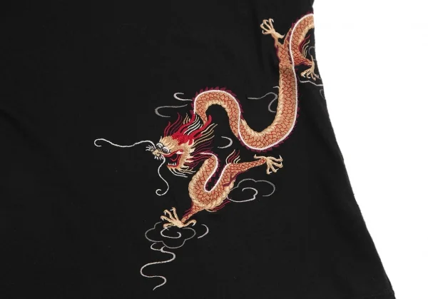 VIVIENNE TAM Dragon Embroidery Sleeveless Shirt K-127612_009