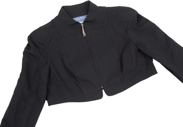 Thierry Mugler Cotton Cropped Jacket K-127617_011