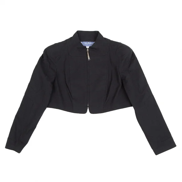 Thierry Mugler Cotton Cropped Jacket K-127617_002