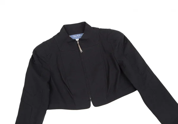 Thierry Mugler Cotton Cropped Jacket K-127617_003