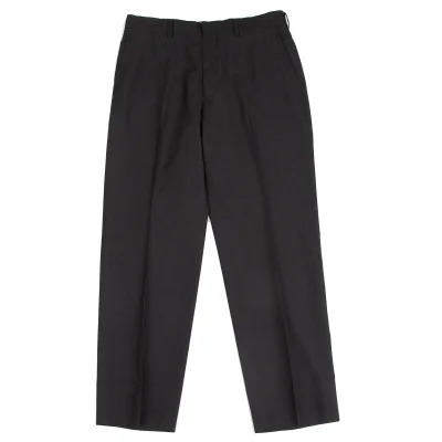 COMME des GARCONS HOMME DEUX Silk Blended Wool Pants