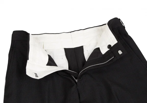 コムデギャルソン オムドゥCOMME des GARCONS HOMME DEUX シルク混ウールセットアップスーツ チャコールL K-127623_013