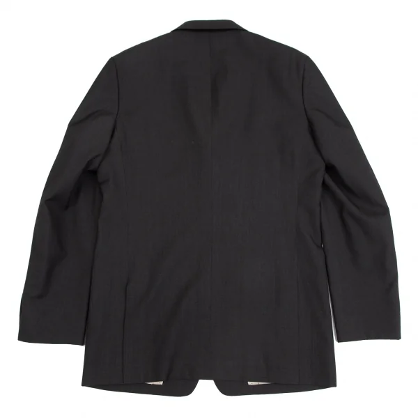 コムデギャルソン オムドゥCOMME des GARCONS HOMME DEUX シルク混ウールセットアップスーツ チャコールL K-127623_009