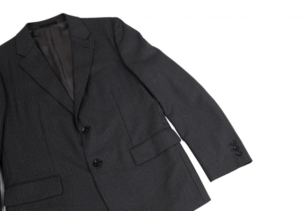 COMME des GARCONS HOMME Wool Stripe Jacket K-127625_005