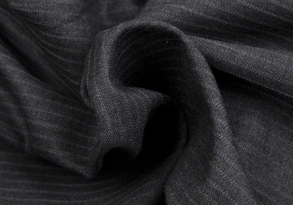 コムデギャルソン オムCOMME des GARCONS HOMME ウールストライプパンツ グレーM K-127626_012