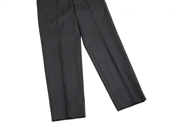 コムデギャルソン オムCOMME des GARCONS HOMME ウールストライプセットアップスーツ グレーM K-127627_013