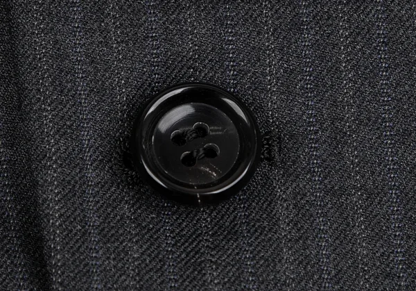 コムデギャルソン オムCOMME des GARCONS HOMME ウールストライプセットアップスーツ グレーM K-127627_005