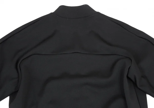 コムデギャルソンCOMME des GARCONS ポリジャージートラックジャケット 黒L K-127630_013